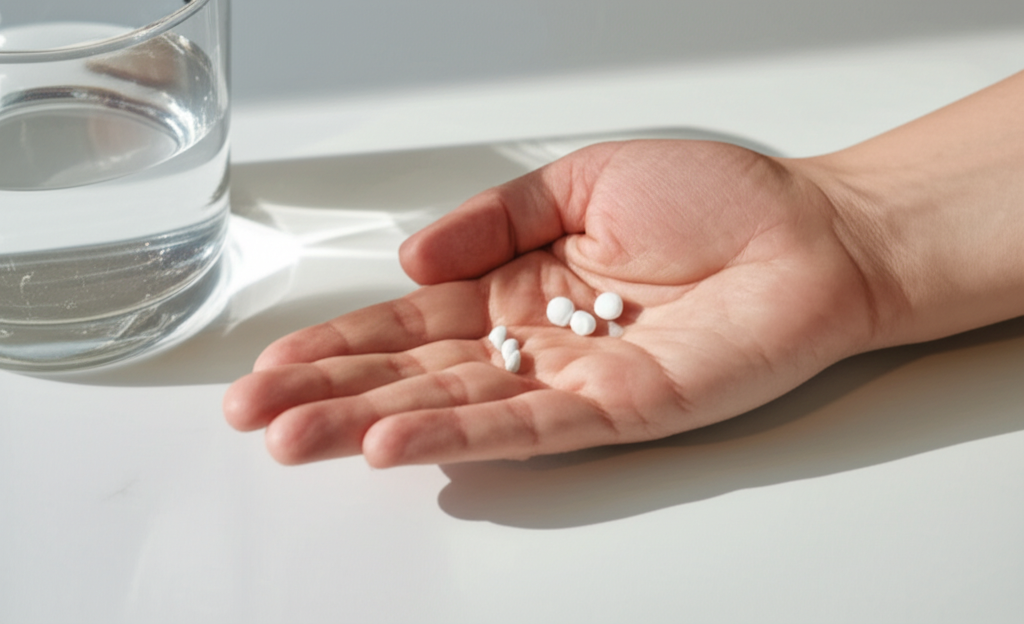 theanine anxiety dosage timing safety actually