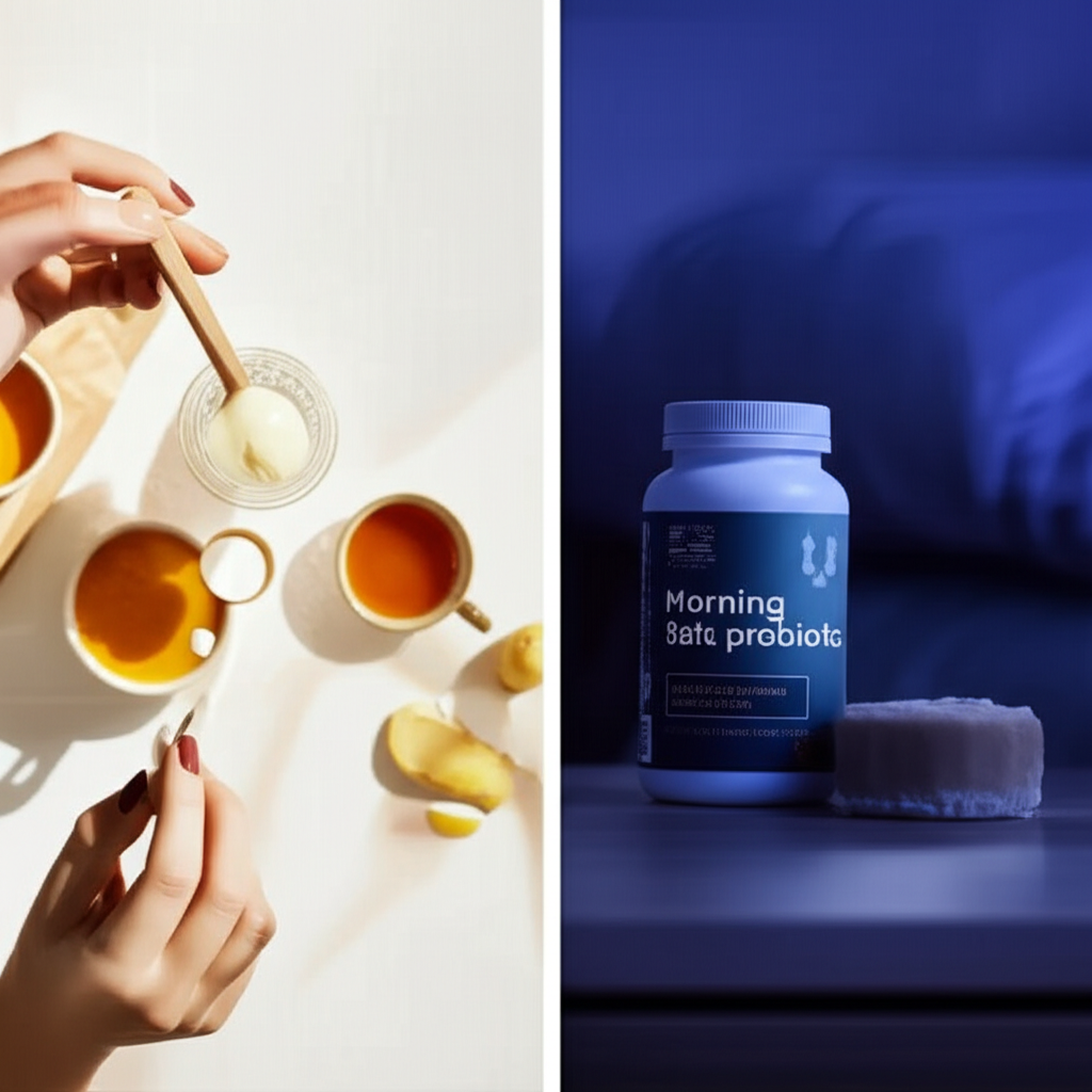 time take probiotics morning vs night